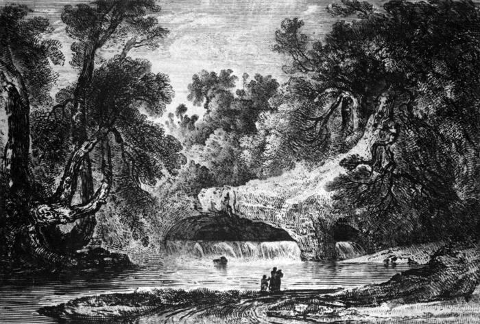 Buckingham Palace Etching 1828