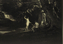 Eve Presenting The Forbidden Fruit To Adam
